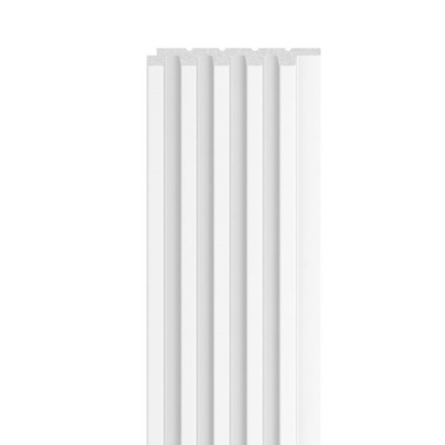 Стеновая панель реечная S-LINE White (белый)